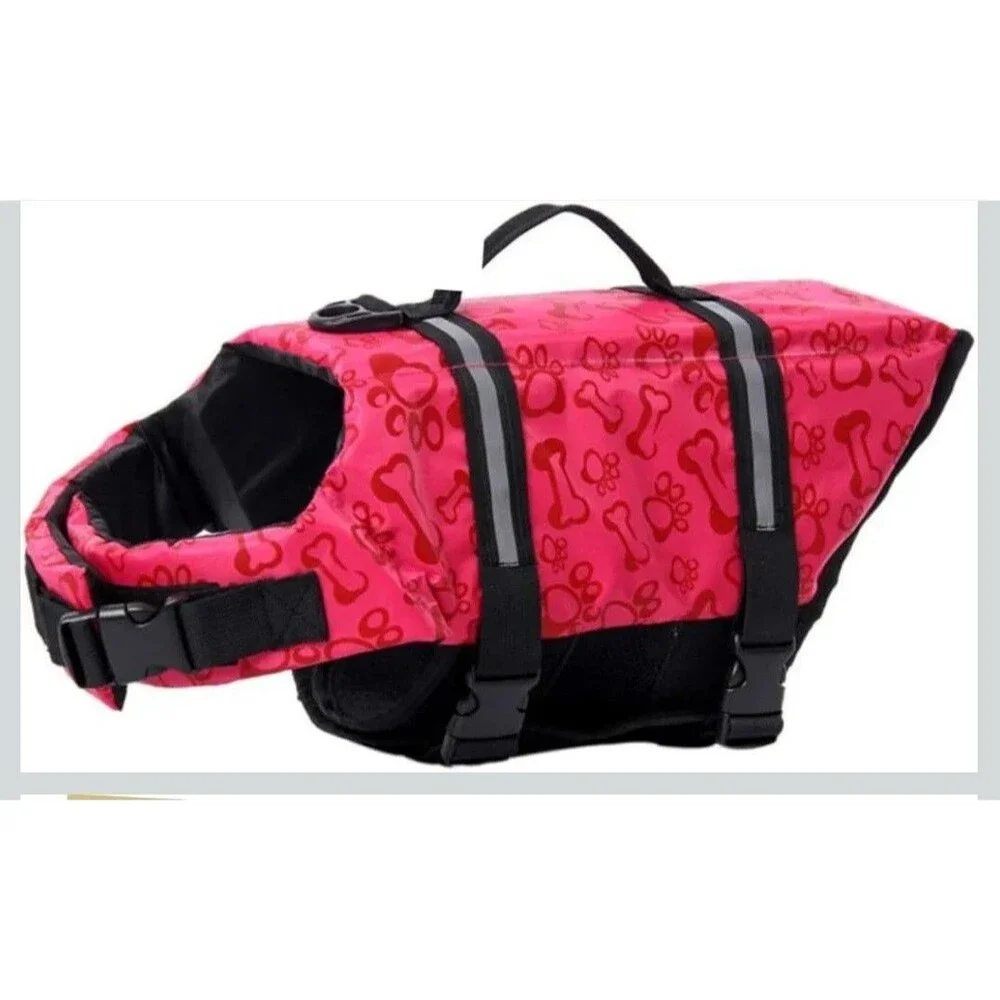 Xxl Dog Life Jacket Pink In Color